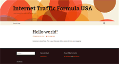 Desktop Screenshot of internettrafficformulausa.com